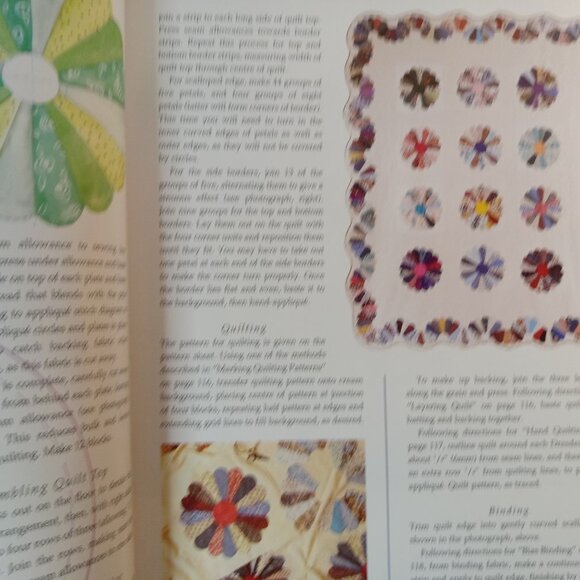 Vintage Creative Patchwork With Applique And Quilting SC Book Patterns Included! - Picture 7 of 9
